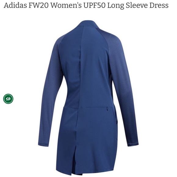 Adidas Dress UPF50 ( with matching shorts Ultraviolet Ray Protection) NWT - Picture 4 of 5